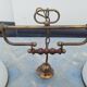 Lustre à Double Opalines Blanches