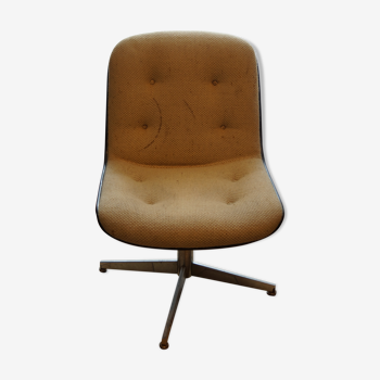 Fauteuil pivotant  Steelcase Strafor design par Randall Buck 1970