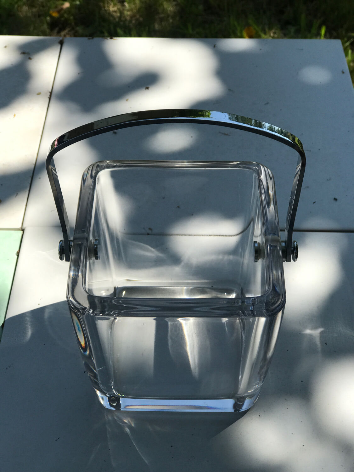 Sevres crystal ice bucket