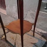 Table d'appoint ancienne marbre rose