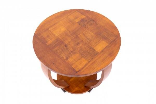 Art Deco table, France, 1930s. After renovation.