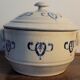 Bouillon/soup tureen/vegetable dish St Uze (ironstone) late 19th century