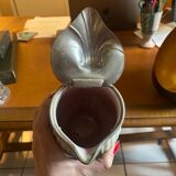 Tin corn-shaped pitcher