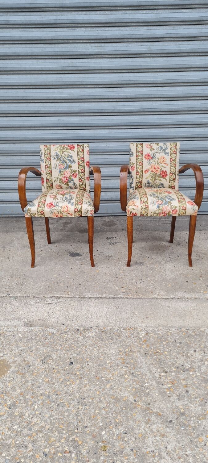 Pair of bridge chairs