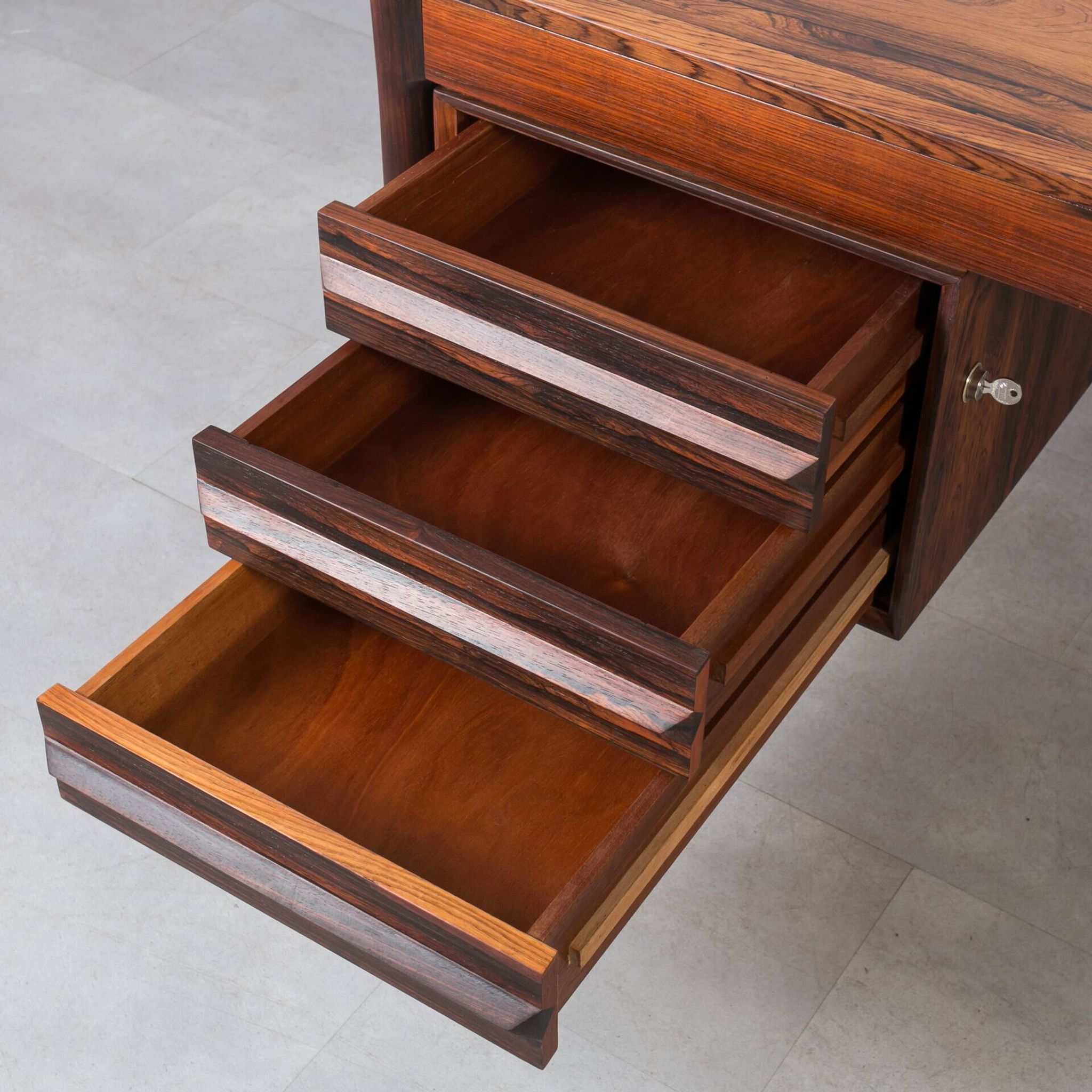 Mid-Century Modern desk by Bruksbo, Norway, 1960s, attributed to Torbjorn A.