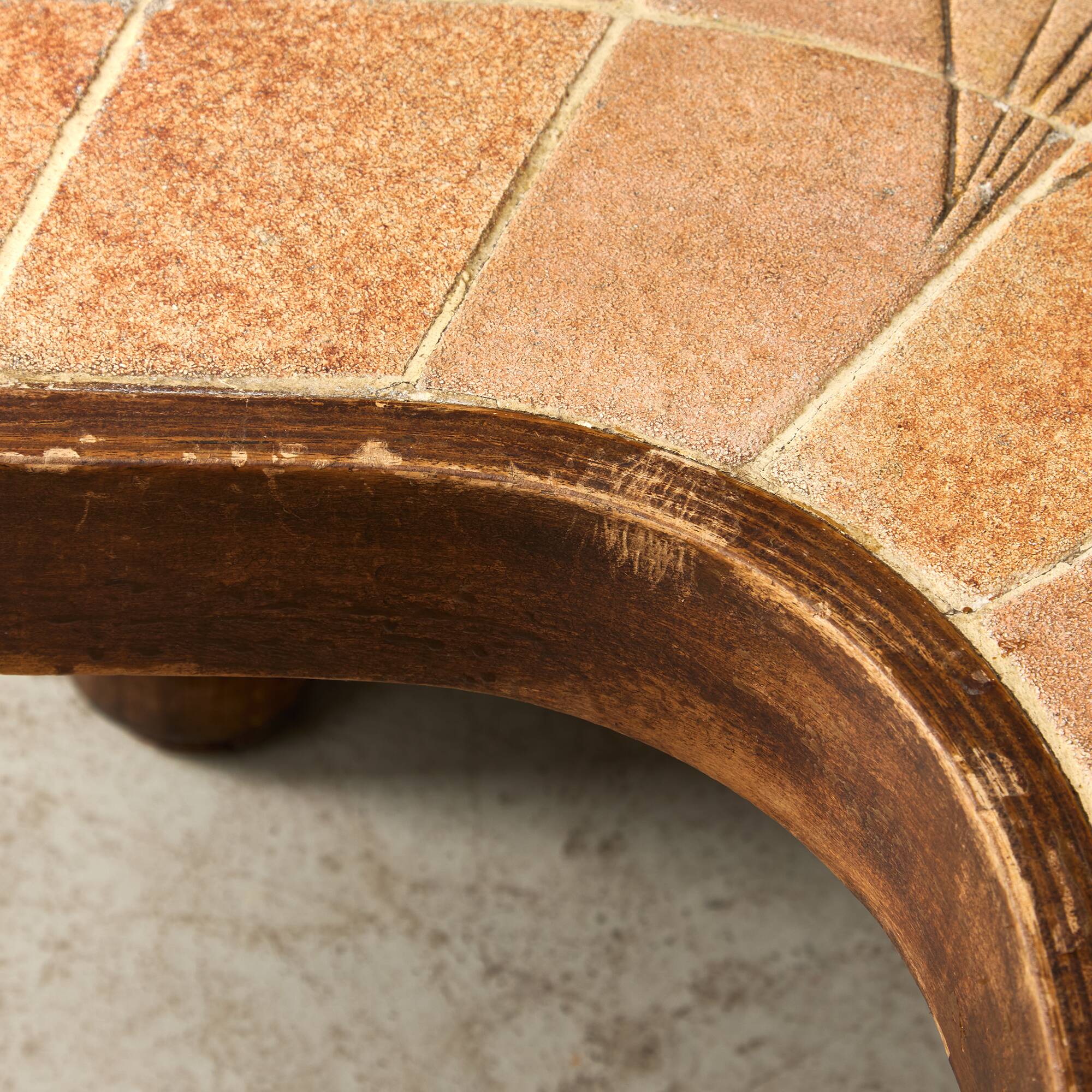 Barrois Ceramic Top Coffee Table in Angle