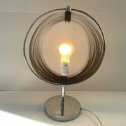 Moon Kare Designer Lamp 80’s Chrome Vintage Inspiration Vernon Panton