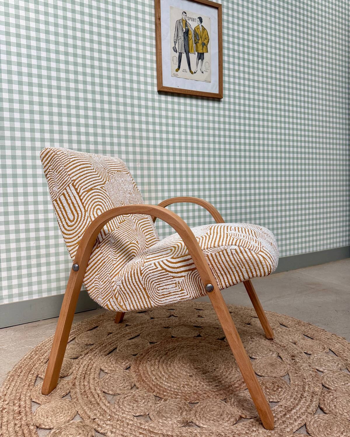 70s armchair