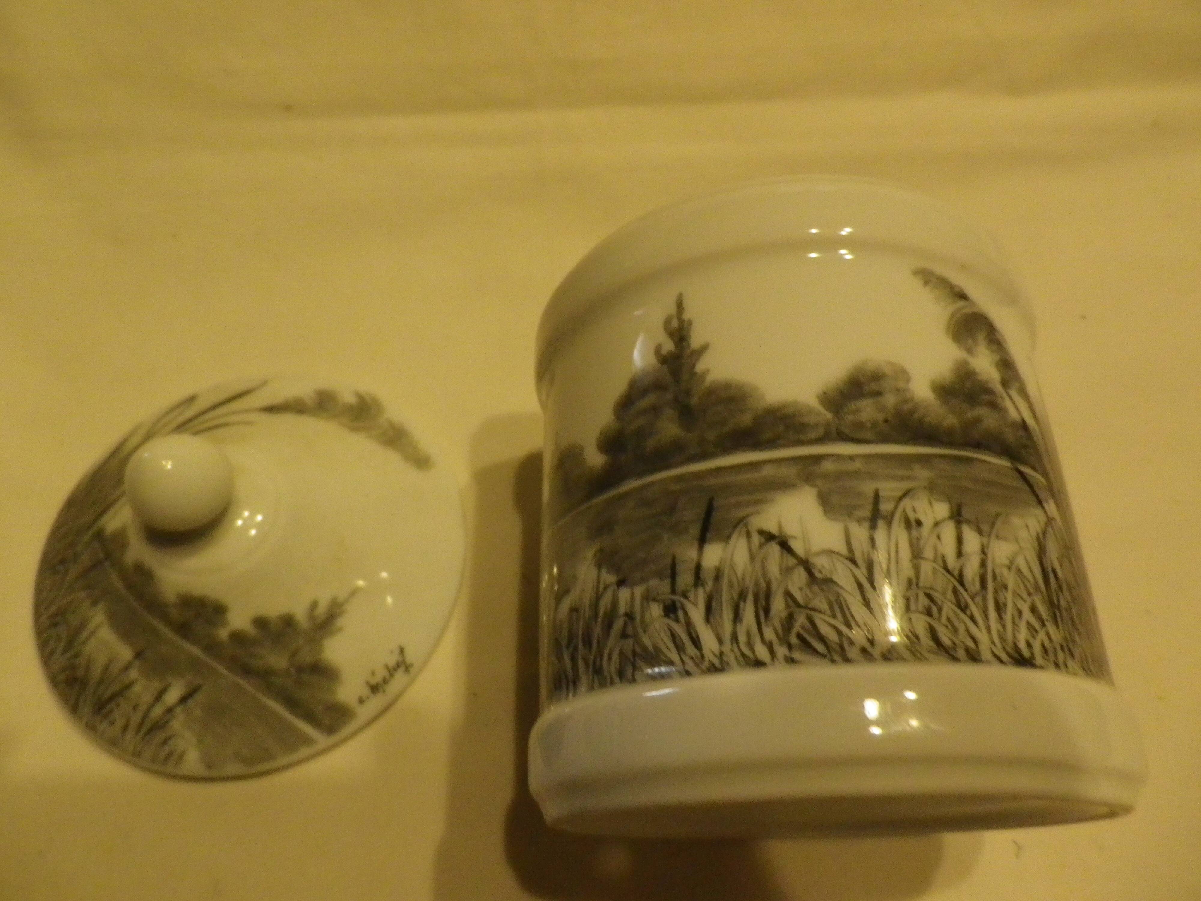 Decorative pot C.MILIET