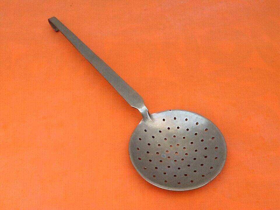 Set of 5 solid brass kitchen utensils