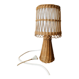 Rattan lamp