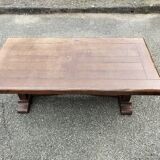 Table basse en bois massif