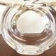 Pair of crystal candle holders of Vannes