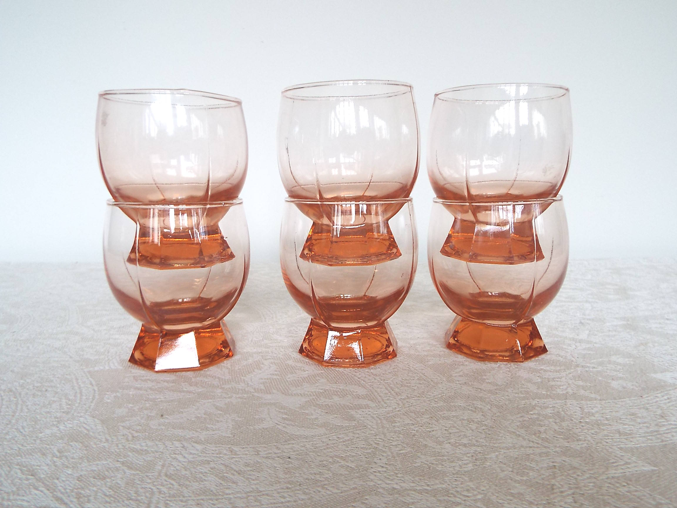 6 verres à vin 12cl