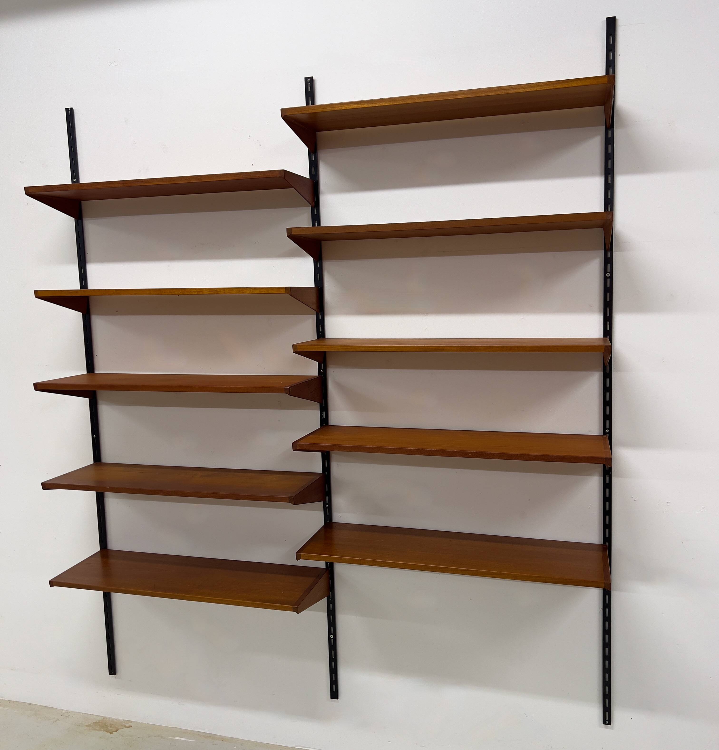 Teak Shelving System By Kai Kristiansen For Feldballes