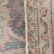 7x10 Vintage Salmon Pink Classic Madallion Turkish Rug, 219x314Cm