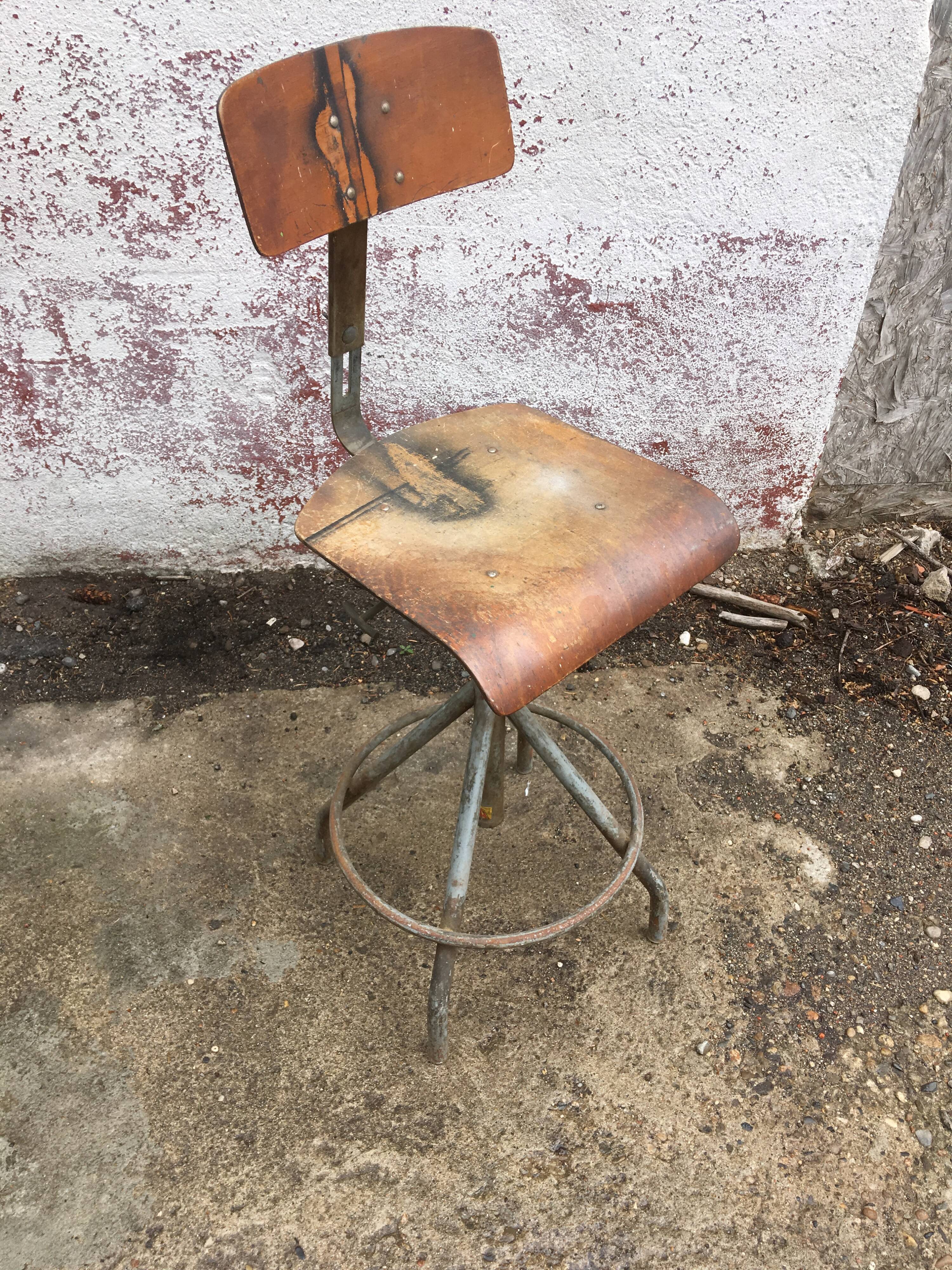 Industrial workshop chair or brand architect BAO