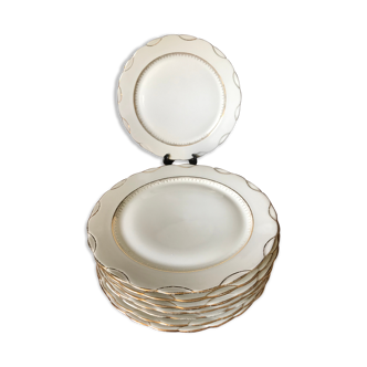 9 fine porcelain plates