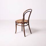 Antique Thonet 14 variation bentwood cane chair, Austria, circa 1900
