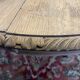 Napoléon III aero gummed oval table