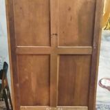 Louis Philippe wardrobe in walnut bramble