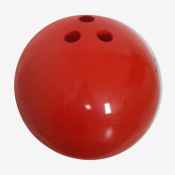 Ice bucket edition Guillois, Lamotte, red bowling ball 1970