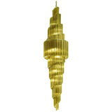 Quadriedro murano glass chandelier