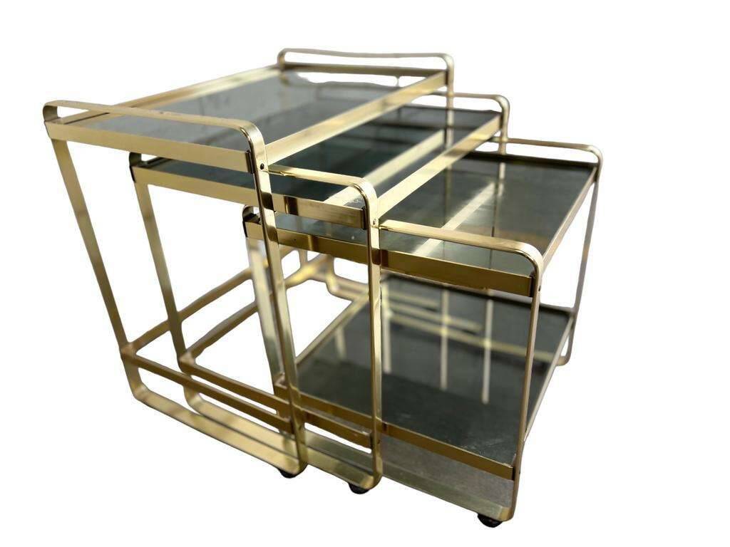 Set of 3 vintage nest of tables/side tables