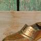 Cendrier vintage en laiton forme chaussure