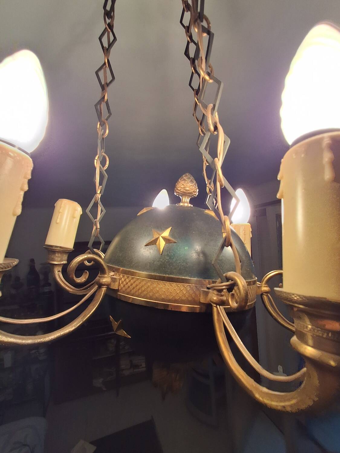 Napoleon III ball chandelier