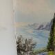Huile sur toile mas provençal signé Danucho peintre varois