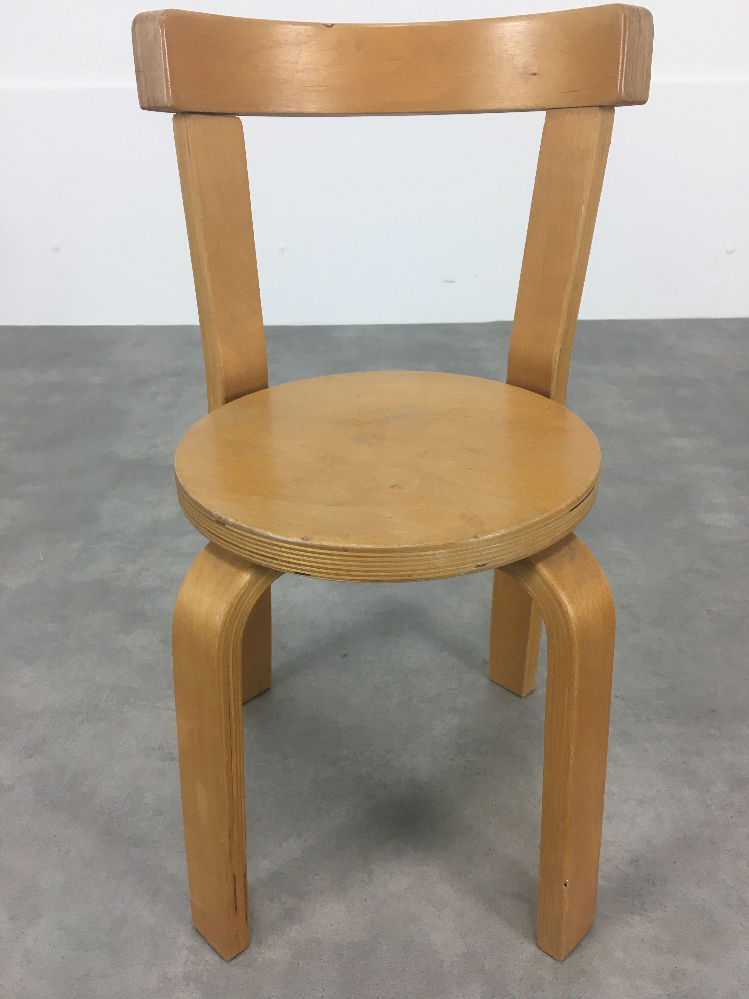 Children's chair arched wood 60