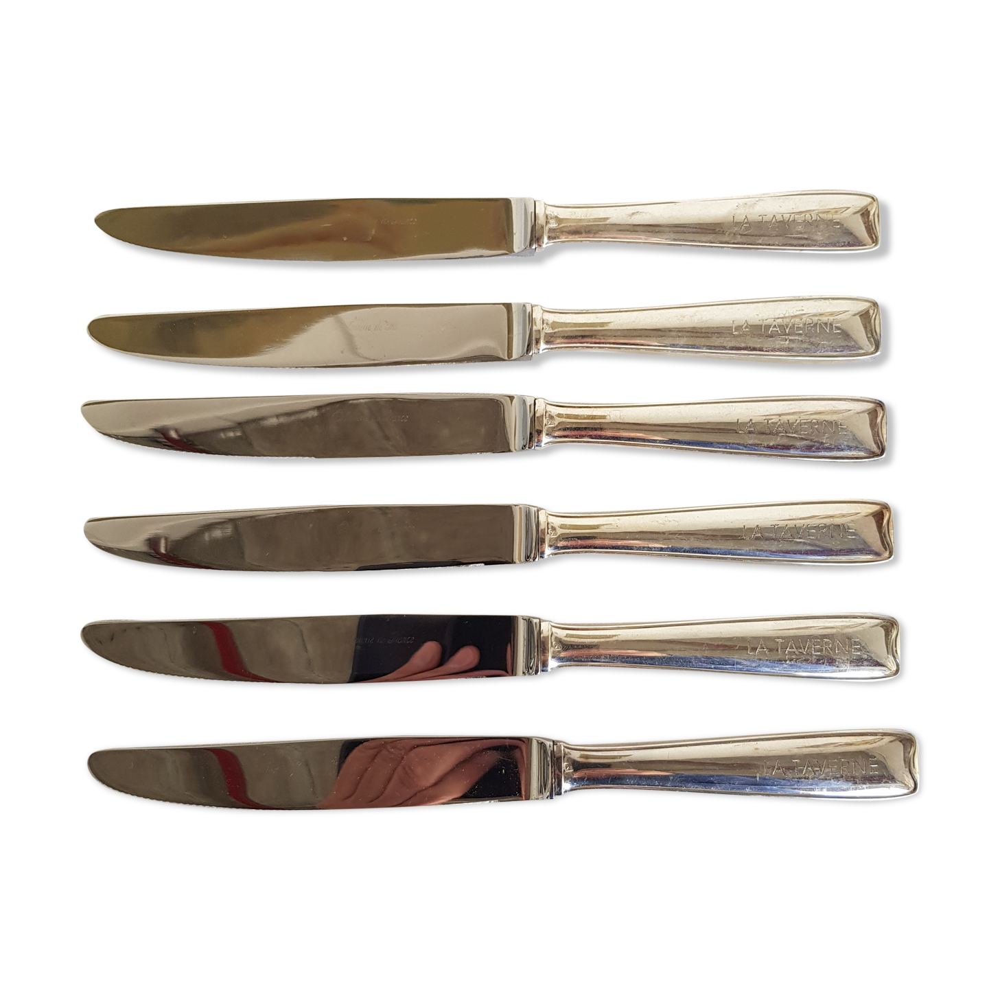 Knives Goldsmith of France silver metal