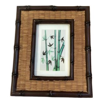 Bamboo frame