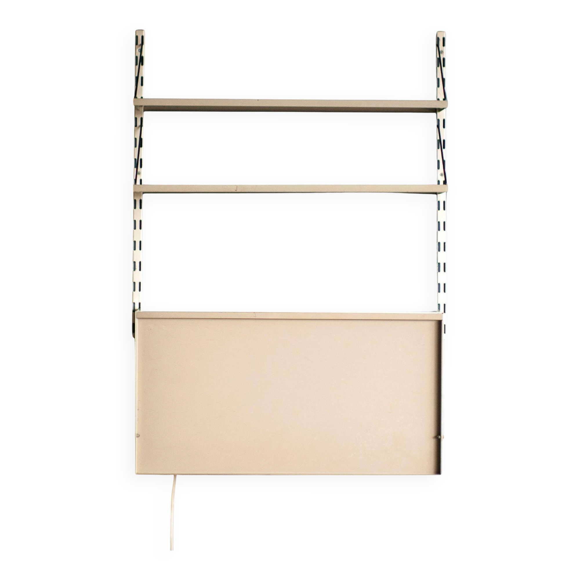 Pilastro Wall Secretary with Integrated Light - Dutch Mid-Century Modern