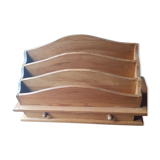 Trieur de courrier en bois