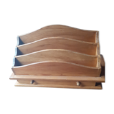Wooden mail sorter