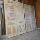 4 old partition doors from the 19th century