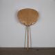 Large Uchiwa Floor lamp by Ingo Maurer for M Design , Germany 1977