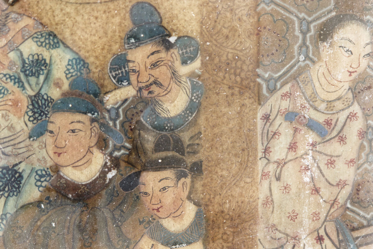 Alabaster paintings, China, 19th century