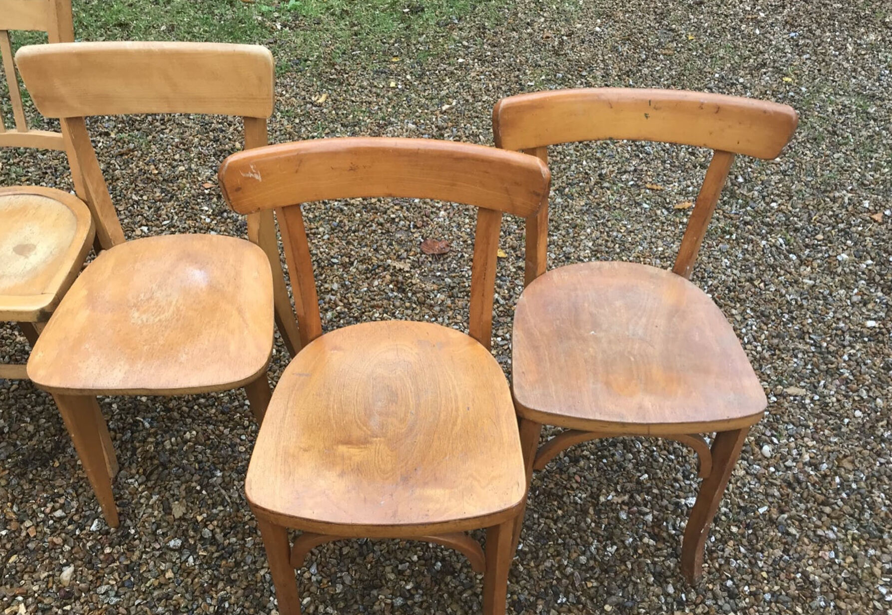 Vintage bistro chairs