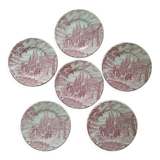 Antique dessert plates