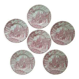 Antique dessert plates