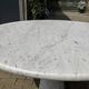 Angelo Mangiarotti M1 eettafel Skipper Carrara marmer 130cm