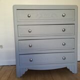 Art deco 1930 chest of drawers