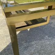 Grande table basse Guy Lefèvre pour maison Jansen années 70