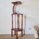 Sellette ancienne en bois - porte-plantes tripode