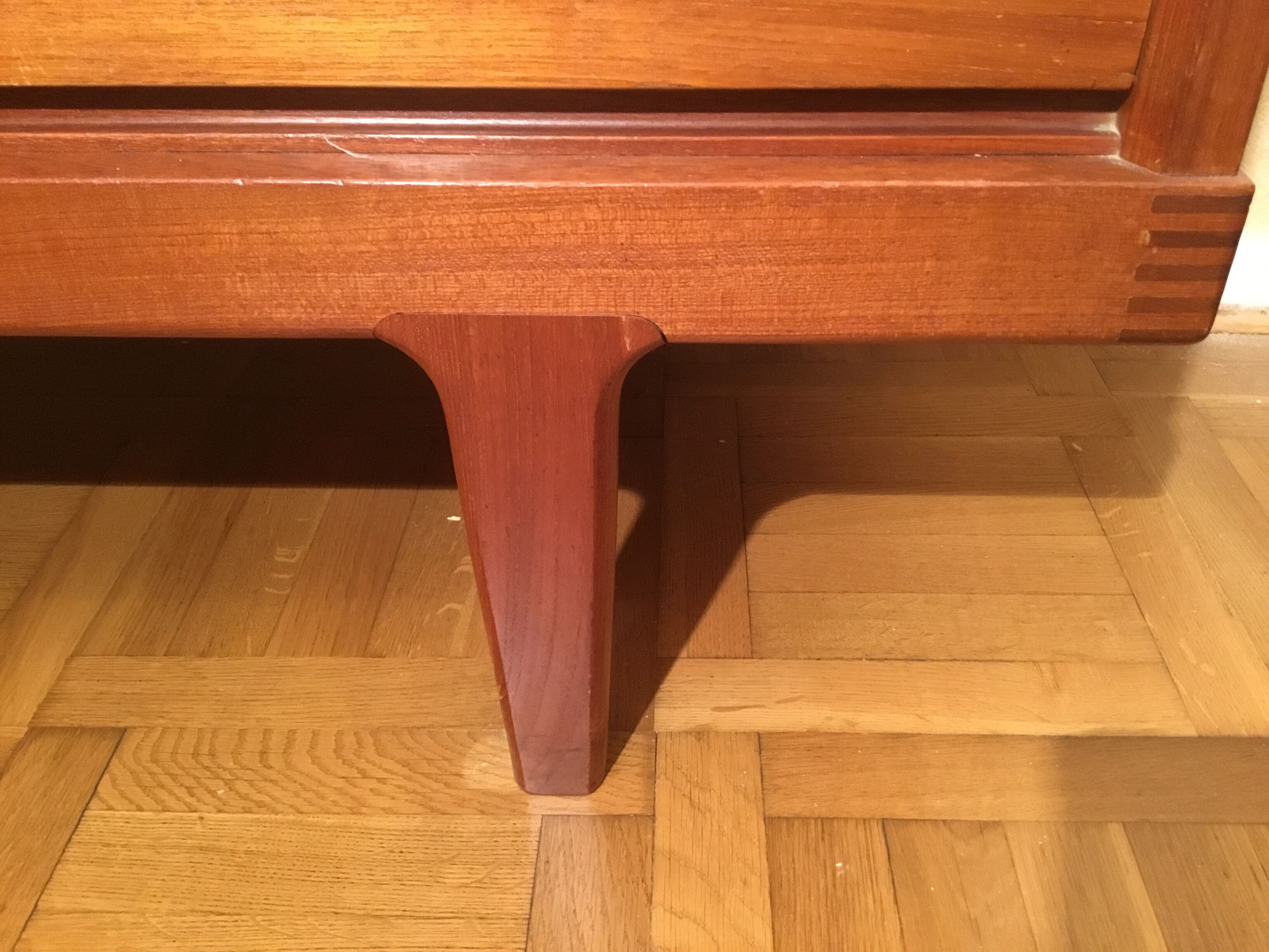 Danish teak sideboard in the 1960s