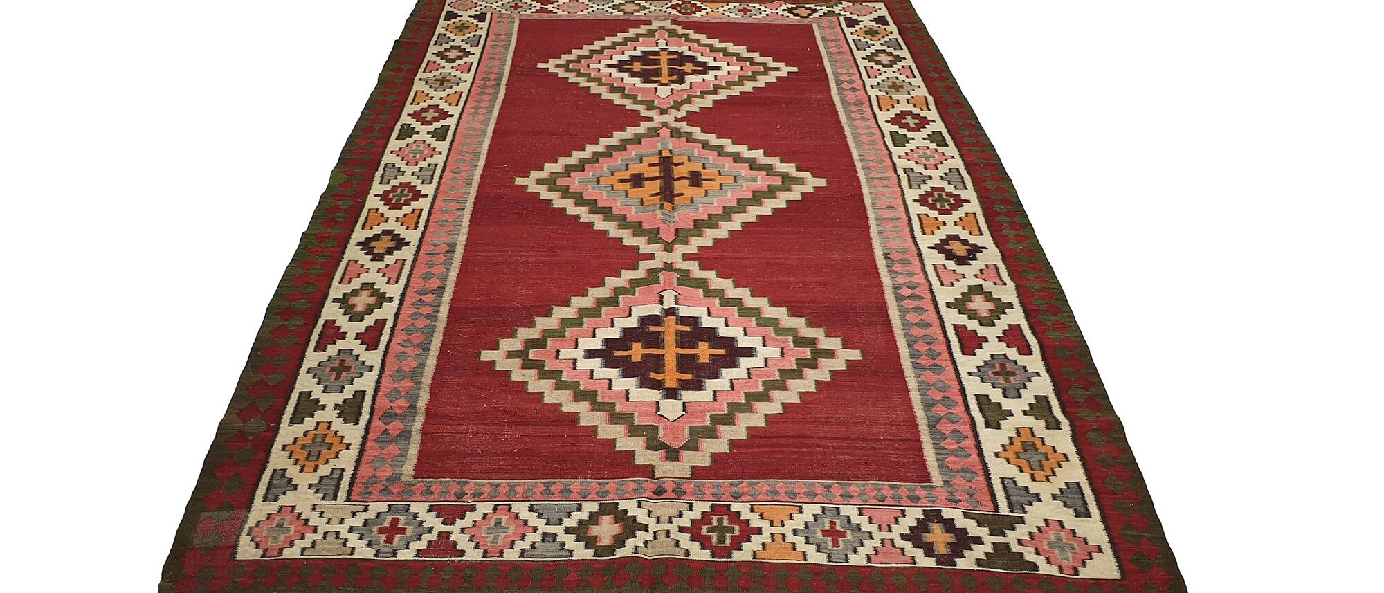 Turkish kilim rug, 260x148 cm, MYK-842