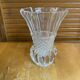 Antique vase val saint lambert model baden diamond cut crystal vintage